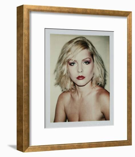 Harry, Debbie 1980 (Polaroid)-Andy Warhol-Framed Art Print