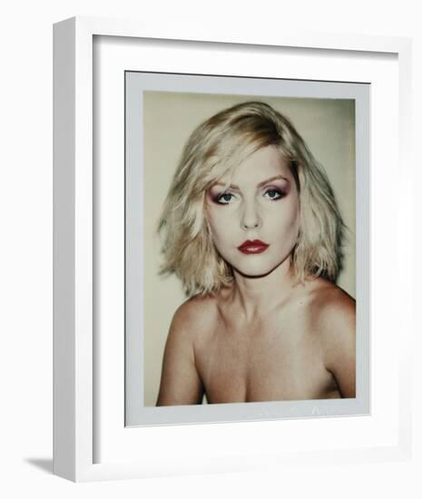 Harry, Debbie 1980 (Polaroid)-Andy Warhol-Framed Art Print
