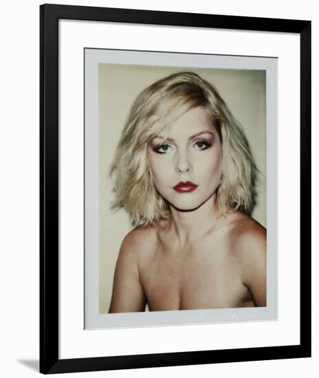 Harry, Debbie 1980 (Polaroid)-Andy Warhol-Framed Art Print