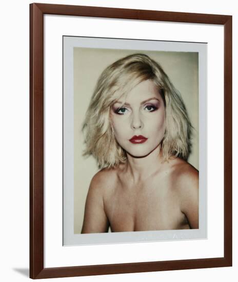 Harry, Debbie 1980 (Polaroid)-Andy Warhol-Framed Art Print