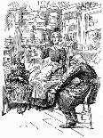 Estella and Pip in Miss Havisham's Garden, Illustration from Great Expectations-Harry Furniss-Giclee Print