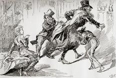 The Death of Mr Tulkinghorn, 1912-Harry Furniss-Giclee Print