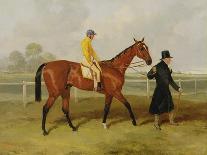 Sir Tatton Sykes (1772-1863) Leading in the Horse 'sir Tatton Sykes', with William Scott Up, 1846-Harry Hall-Framed Giclee Print