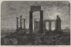 The Olympaeum and Acropolis of Athens-Harry John Johnson-Framed Giclee Print