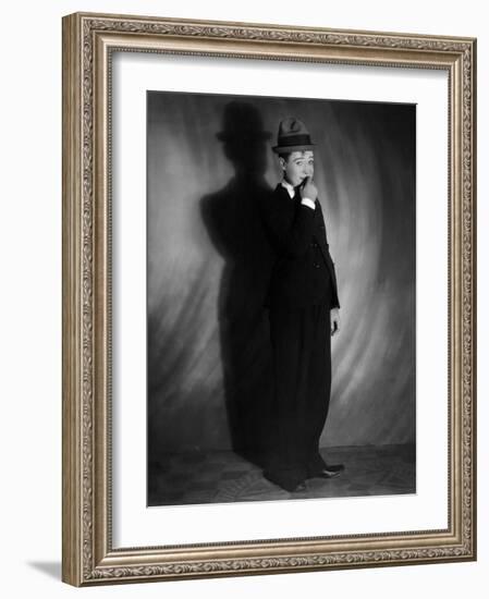 Harry Langdon, Mid-1920s-null-Framed Photo