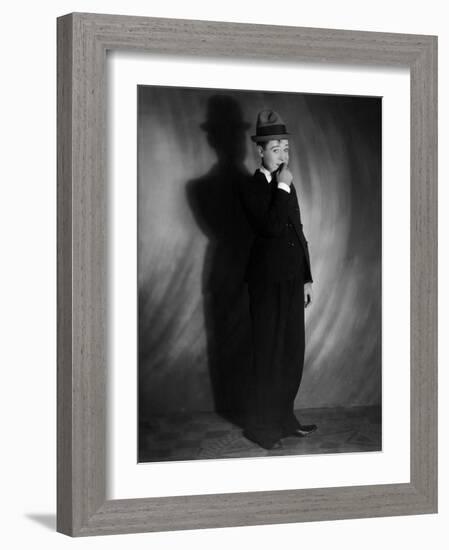 Harry Langdon, Mid-1920s-null-Framed Photo