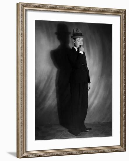 Harry Langdon, Mid-1920s-null-Framed Photo