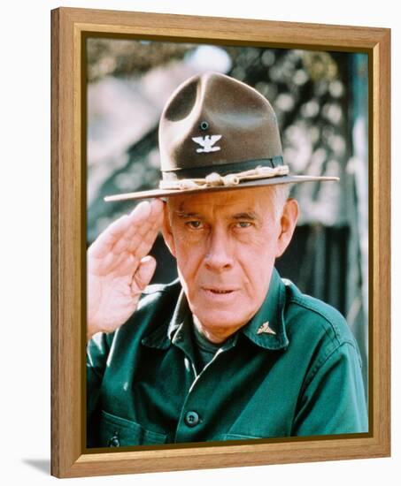 Harry Morgan, M*A*S*H-null-Framed Stretched Canvas