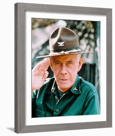 Harry Morgan, M*A*S*H-null-Framed Photo