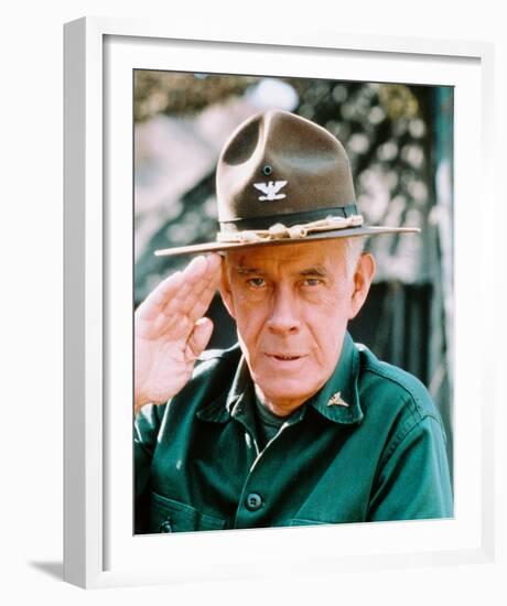 Harry Morgan, M*A*S*H-null-Framed Photo