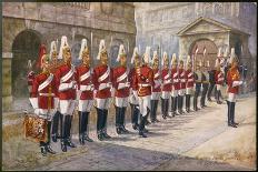 Parade of the First Life Guards in Whitehall-Harry Payne-Art Print