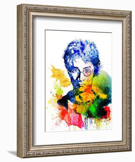 Harry Potter Watercolor I-Jack Hunter-Framed Art Print