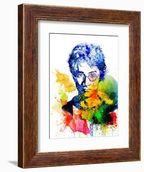 Harry Potter Watercolor I-Jack Hunter-Framed Art Print