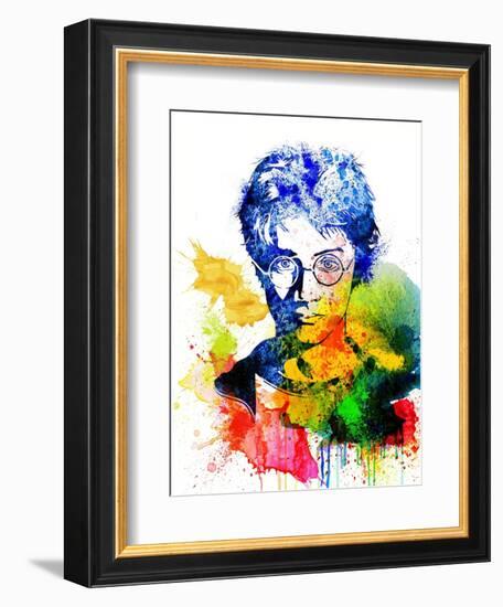 Harry Potter Watercolor I-Jack Hunter-Framed Premium Giclee Print