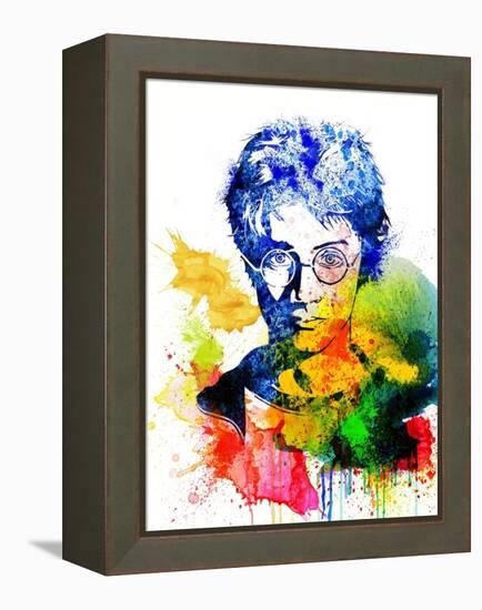 Harry Potter Watercolor I-Jack Hunter-Framed Stretched Canvas