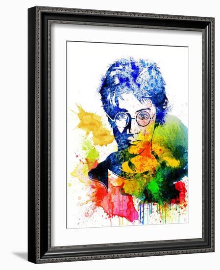 Harry Potter Watercolor I-Jack Hunter-Framed Art Print