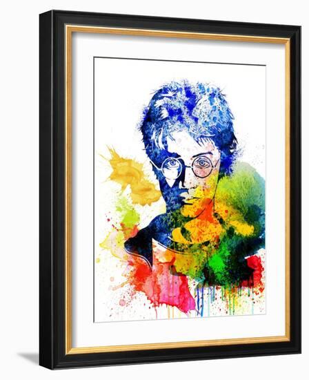 Harry Potter Watercolor I-Jack Hunter-Framed Art Print