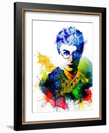 Harry Potter Watercolor-Jack Hunter-Framed Art Print