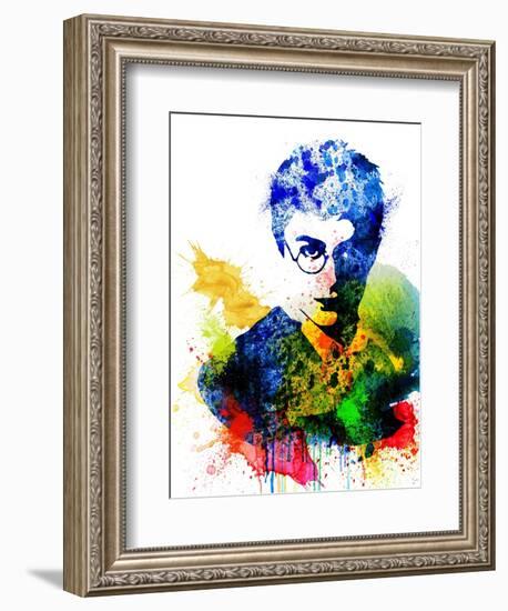 Harry Potter Watercolor-Jack Hunter-Framed Art Print