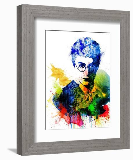 Harry Potter Watercolor-Jack Hunter-Framed Premium Giclee Print