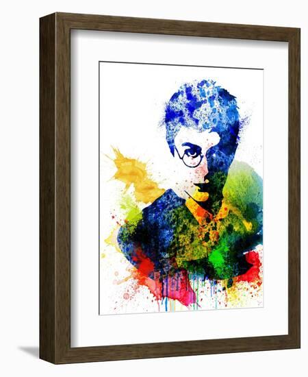 Harry Potter Watercolor-Jack Hunter-Framed Premium Giclee Print