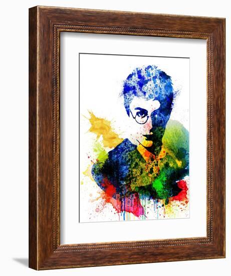 Harry Potter Watercolor-Jack Hunter-Framed Premium Giclee Print