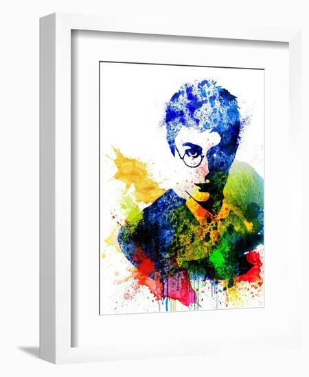 Harry Potter Watercolor-Jack Hunter-Framed Premium Giclee Print