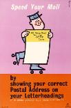 Bad Addressing Keeps Everyone Guessing! Clear, Correct Addressing Speeds Your Mail-Harry Stevens-Art Print