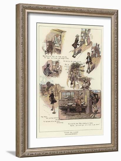 Harry the Tailor-Claude Shepperson-Framed Giclee Print