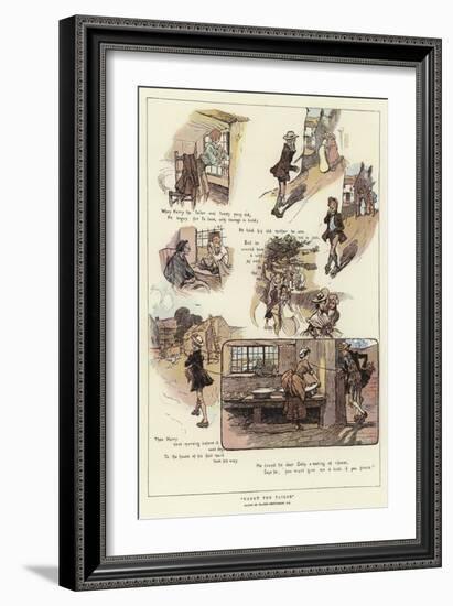 Harry the Tailor-Claude Shepperson-Framed Giclee Print