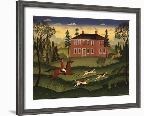 Hart Hunt-Diane Ulmer Pedersen-Framed Art Print