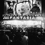 Audiences Gathered Outside Theater For the Brazilian Premiere of Walt Disney's "Fantasia"-Hart Preston-Framed Photographic Print