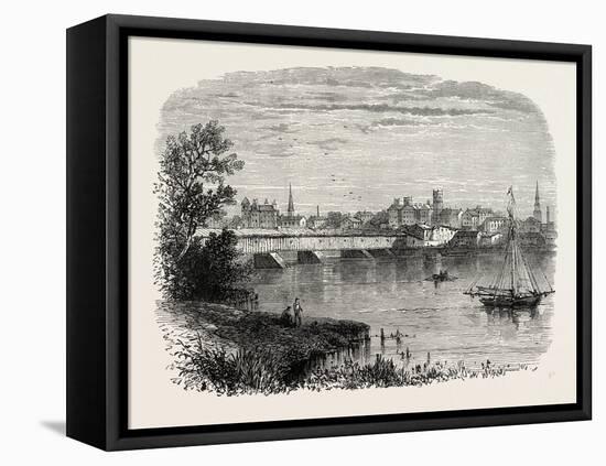 Hartford, Connecticut, USA, 1870S-null-Framed Premier Image Canvas