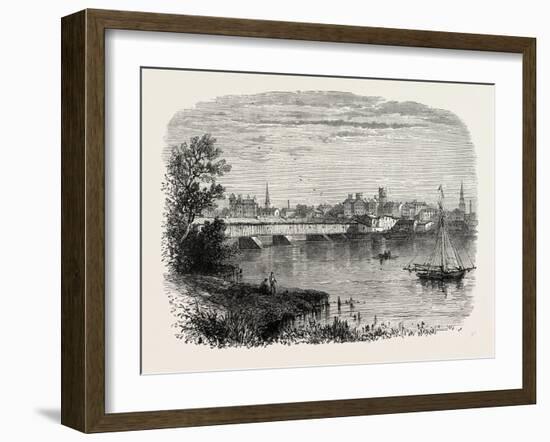 Hartford, Connecticut, USA, 1870S-null-Framed Giclee Print