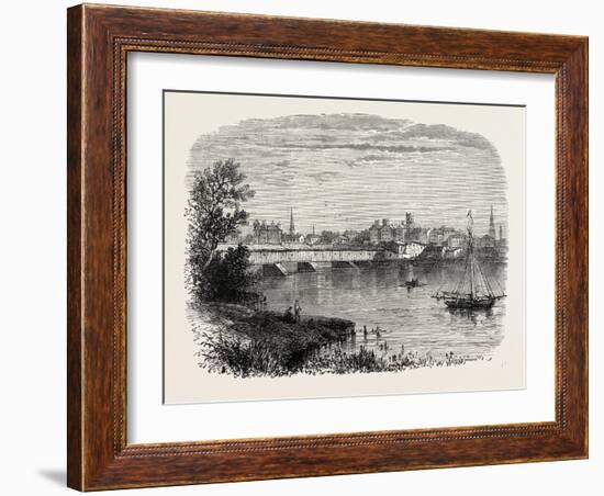 Hartford, Connecticut, USA, 1870S-null-Framed Giclee Print