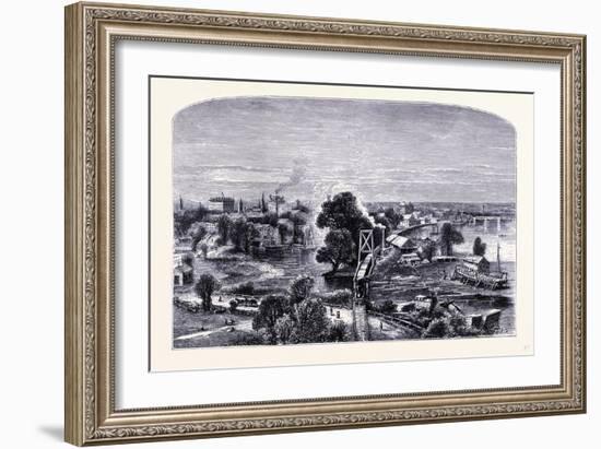 Hartford United States of America-null-Framed Giclee Print