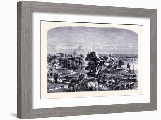 Hartford United States of America-null-Framed Giclee Print