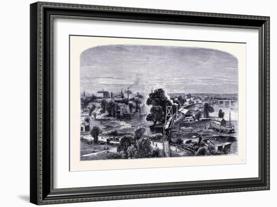 Hartford United States of America-null-Framed Giclee Print