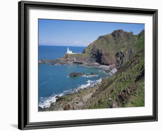 Hartland Point, North Devon, England, United Kingdom, Europe-Rainford Roy-Framed Photographic Print