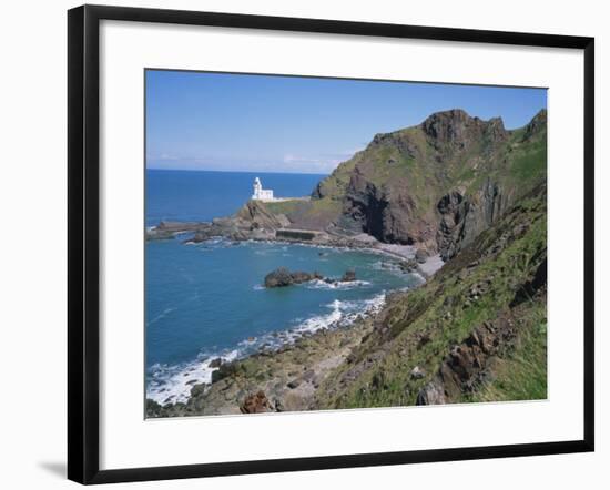 Hartland Point, North Devon, England, United Kingdom, Europe-Rainford Roy-Framed Photographic Print