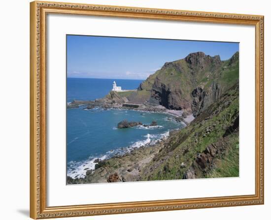 Hartland Point, North Devon, England, United Kingdom, Europe-Rainford Roy-Framed Photographic Print