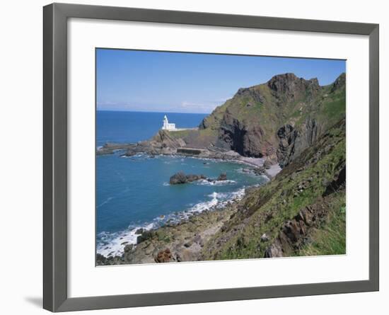 Hartland Point, North Devon, England, United Kingdom, Europe-Rainford Roy-Framed Photographic Print