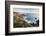 Hartland Quay and Sea thrift flowers on cliff top, North Devon-Ross Hoddinott-Framed Photographic Print