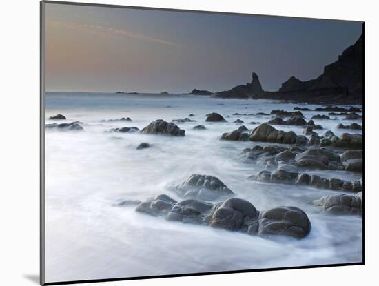 Hartland Quay, Woolacombe, Devon, England, United Kingdom, Europe-Jeremy Lightfoot-Mounted Photographic Print