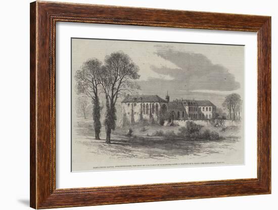 Hartlebury Castle, Worcestershire, the Seat of the Bishop of Worcester-Samuel Read-Framed Giclee Print