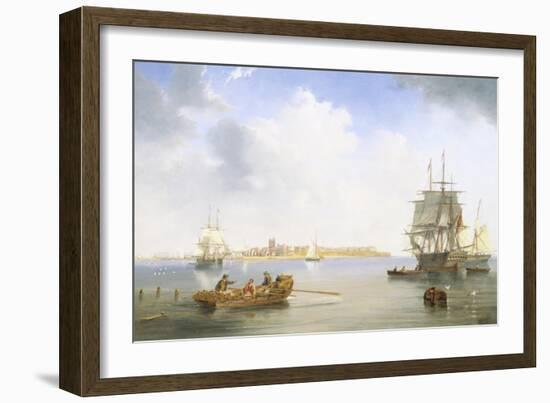 Hartlepool, c.1850-John Wilson Carmichael-Framed Giclee Print