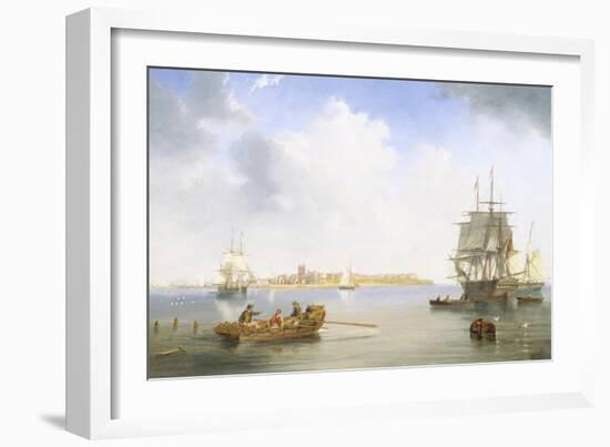 Hartlepool, c.1850-John Wilson Carmichael-Framed Giclee Print