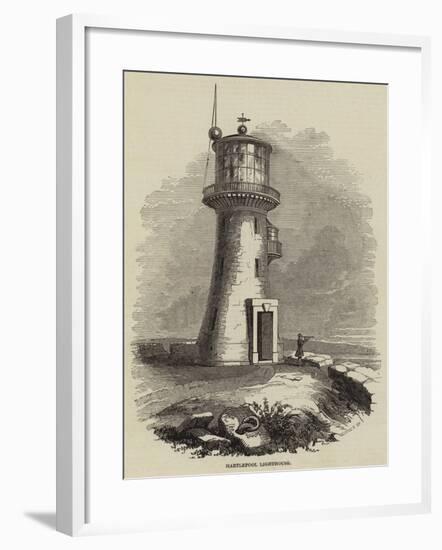 Hartlepool Lighthouse-null-Framed Giclee Print