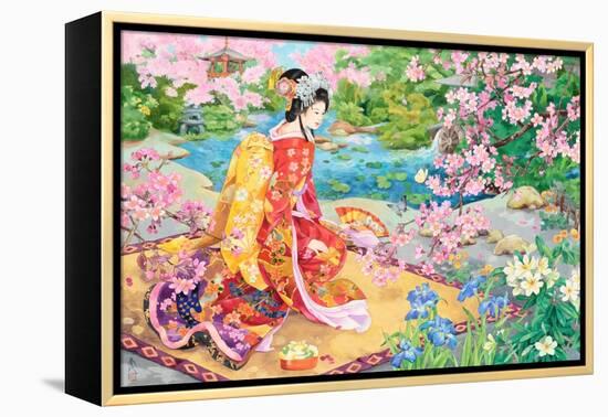 Haru No Uta-Haruyo Morita-Framed Stretched Canvas