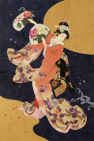 日本人気超絶の Futatsu Art.com | Morita Haruyo - Print Giclee Ogi' 絵画
